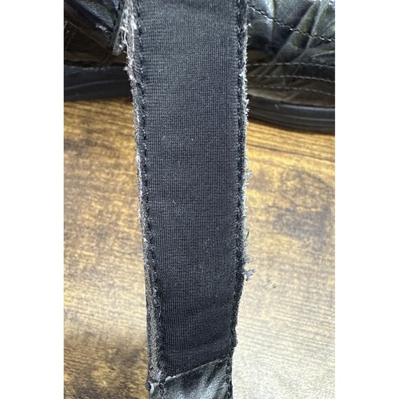 Drew P221 Last Womens 7M Mary Jane Silver Black Mix Patent Leather Comfort Shoe - Picture 9 of 16